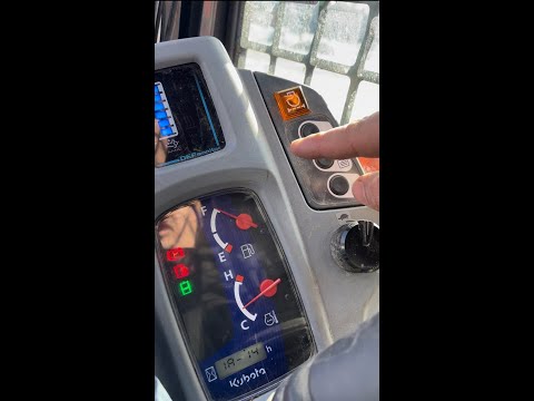 How to Set Kubota SVL 97-2 Hydraulic High Flow Rate