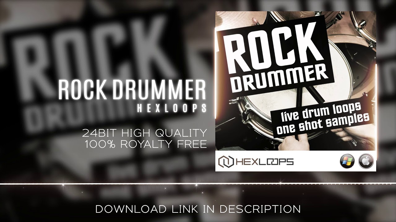 Rock Drummer Sample Pack - 400+ Rock Drum Loops