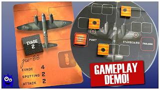 Nightfighter Command Gameplay Demo | Solo WW2 Wargame | War Diary Publications