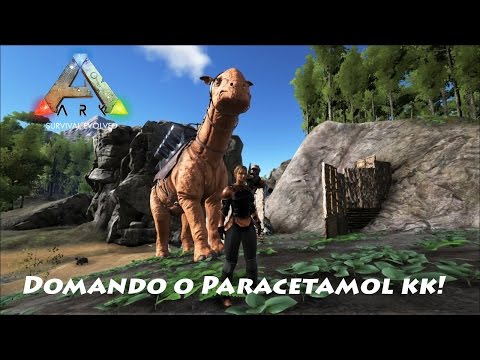 Ark Survival Evolved PvE   Domando o Paraceraterium