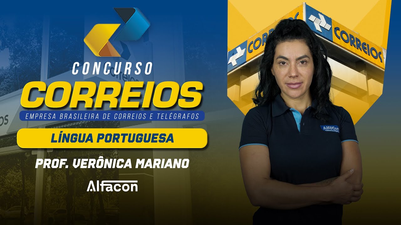 Concurso Correios - Língua Portuguesa: Tipologia Textual | Profª Verônica Mariano - AlfaCon