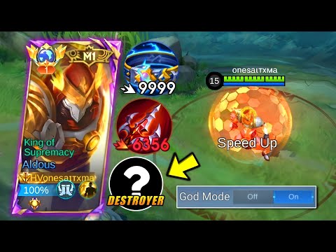 GLOBAL ALDOUS NEW BEST BUILD TO DESTROY TRASHTALKER ENEMIES IN SOLO RANKED🔥 (insane broken build💀)