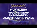 Megadeth - Five Magics Lyrics (1990 version)
