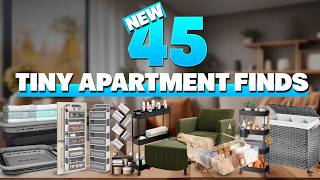 45 New AMAZON FINDS for TINY Apartments | Smart Space Saving Furniture Ideas