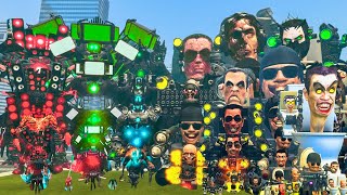 EPIC SKIBIDI TOILET BOSS FIGHT – TITAN CAMERAMAN, SPEAKERMAN & TV MAN vs ALL BOSSES IN GARRY’S MOD!
