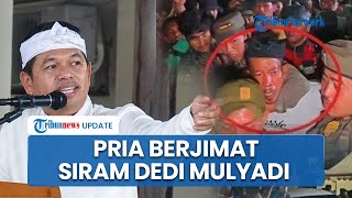 Heboh! Dedi Mulyadi Tiba-tiba Kena Siram Air di Acara Warga, Pelaku Bawa Jimat di dalam Tasnya