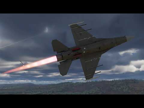 1 vs 2 F-16 dogfight