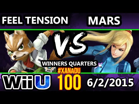 Xanadu 100 - Feel Tension (Fox) Vs. HSG | Mars (ZSS) SSB4 Winners Quarters - Smash Wii U - Smash 4