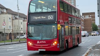 Topodyn/Soon To Be Withdrawn: Arriva London ADL Enviro 400 T183 LJ60 AUM Route 150