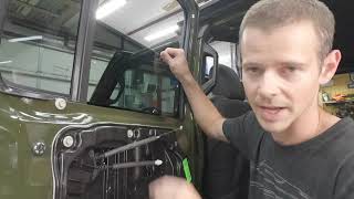 Jeep Wrangler JL Door Panel Removal - Sound Deadener Install