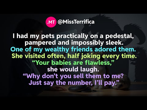 I had my pets practically on a pedestal, pampered and impossibly sleek...