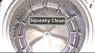 CLEAN your WASHING MACHINE like THIS & Say Bye-bye to Mold, Gunk, Grime, Scum, Brown flakes & Stench