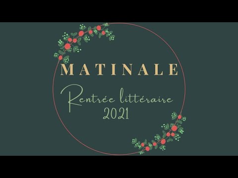 Matinale Rentrée Littéraire 2021 - Lucie