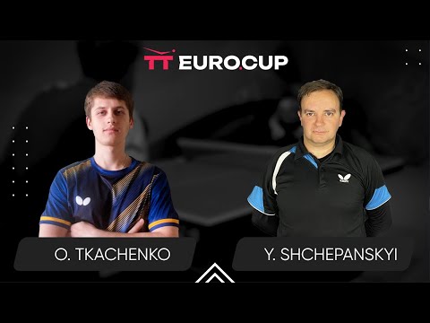12:25 Oleksandr Tkachenko - Yurii Shchepanskyi 14.04.2024 TT Euro.Cup Ukraine Star. TABLE 3