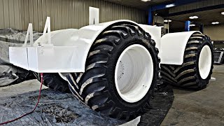 Transforming The Beast: Painting Our Giant Big Bud Tractor! First Startups Of The Year!