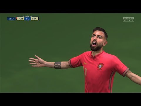 FIFA 22 PS5 - insane late goal by Bruno Fernandes