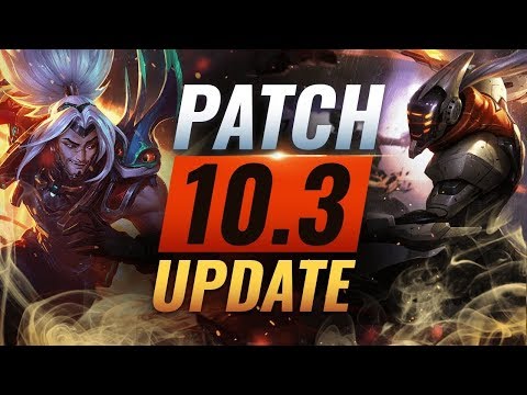 NEW UPDATE: BEST Champions TIER List – League of Legends Patch 10.3