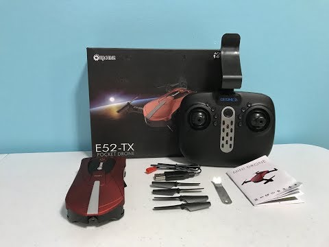 Eachine E52 Unboxing Review