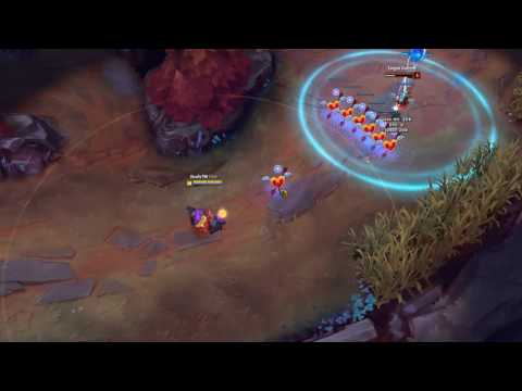 Tristana Ult Knockback Ranges