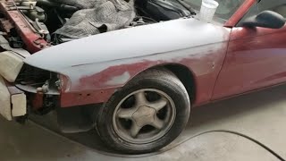 HOW TO REMOVE 94 - 98  Front Mustang Fender