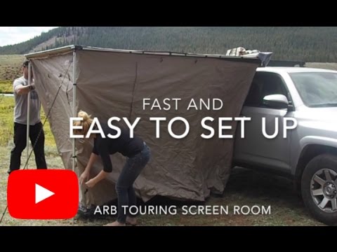 ARB TOURING AWNING ROOM Set up Demo