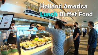 Holland America Buffet Lunch Food Tour (4K)