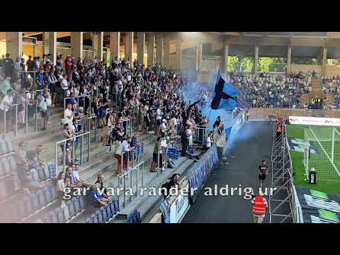 2021-07-24 IK Sirius Västra Sidan - På en plankhög