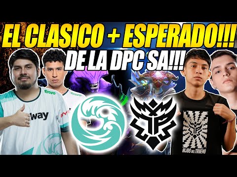 HISTORICO CLASICO!! BEASTCOAST vs THUNDER - GAME 1 - DPC SA WINTER TOUR 2022 DOTA 2