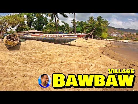 Welcome To BAWBAW VILLAGE ???????? FREETOWN WEST - VLog 2024 - Explore With Triple-A