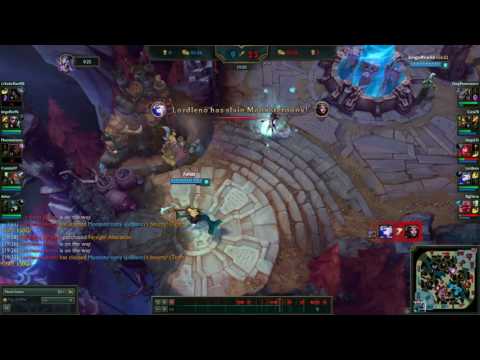 LOL Ashe Arrow long range ult kill