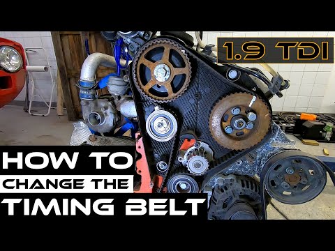 VW 1.9 TDI Timing Belt Replacement