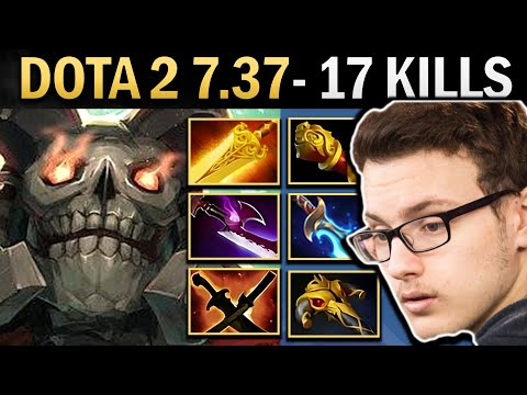 Wraith King Gameplay Miracle with 17 Kills and Radiance - Kez Dota 2