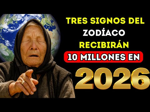 Baba Vanga predijo: tres signos del zodíaco recibirán 10 millones en 2026... Los signos más ricos.