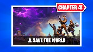 HOW TO PLAY SAVE THE WORLD IN FORTNITE CHAPTER 4!