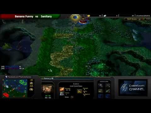 CyberGames DotA Januray 2014 Round 5 - Banana Funny VS Sanitary