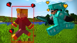 Prigavau PUSBROLĮ Sukčiaujant Minecraft Manhunt'e...