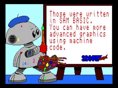 SAM Coupe - Original MGT Introduction Demo