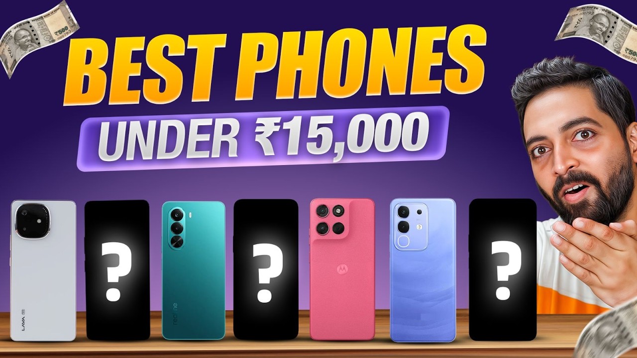 Top 5 Best 5G Phones Under ₹15,000 in India (2026) 🔥