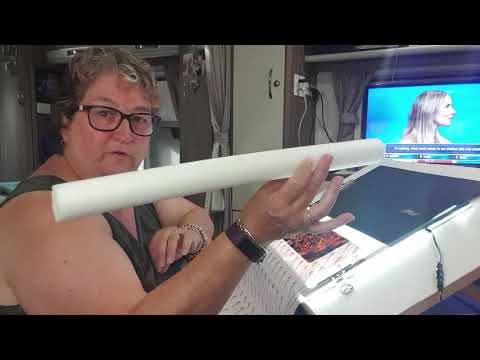 How to Roll a Canvas when working on it