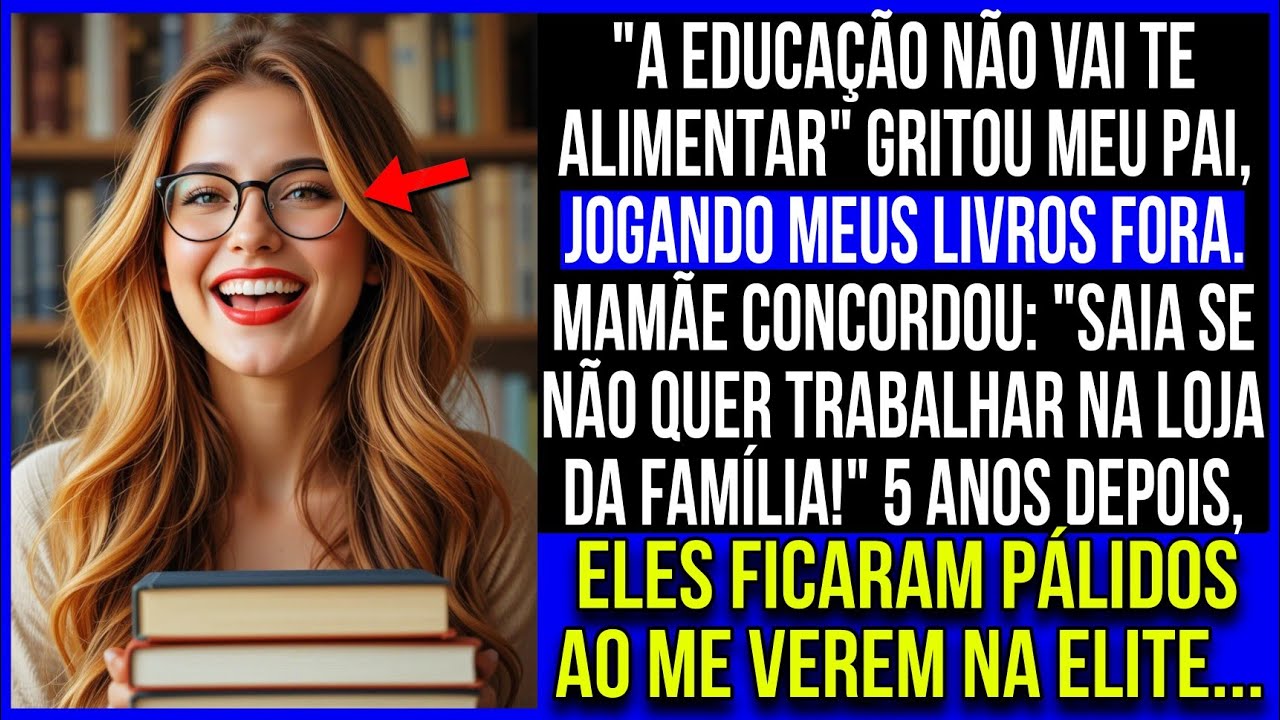 Meus pais me expulsaram por fazer aulas noturnas — 10 anos depois, me tornei o proprietário deles