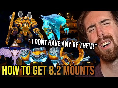 Asmongold - How To Get EVERY NEW Mount in Rise of Azshara (Patch 8.2 Mount Guide) - Bellular