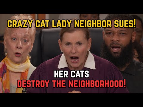 Judy Justice Crazy cat lady