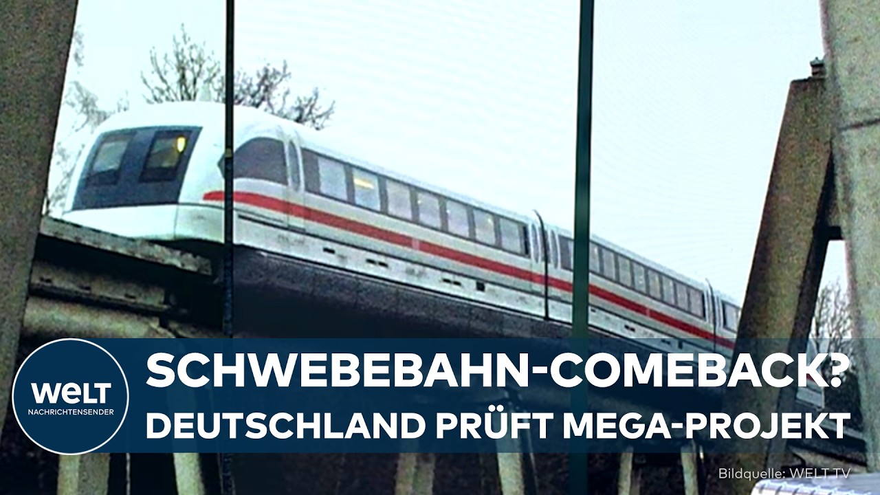 DEUTSCHLAND: Comeback von Technik der 80ziger ‒ Regierung prüft Magnetschwebebahn für den Nahverkehr
