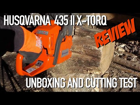 Husqvarna 435 Chainsaw II X-Torq Review