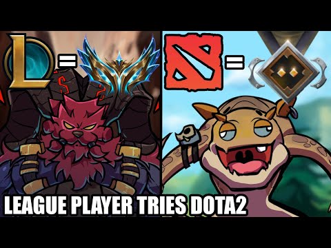 CHALLENGER LEAGUE PLAYER TRIES DOTA 2...
