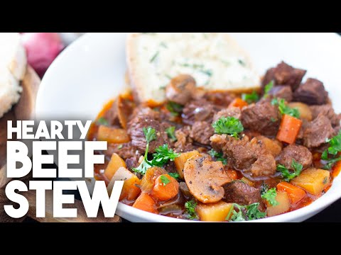 Hearty Winter Beef Stew | One Pot | Kravings
