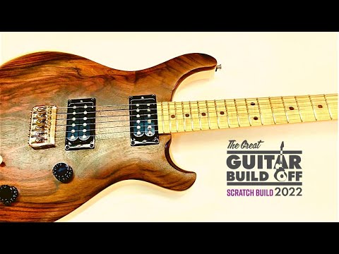 How To - Custom Electric Guitar Build in 20 Mins #ggbo2022