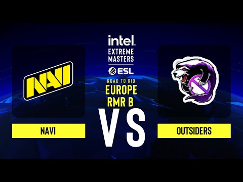 NaVi vs. Outsiders - Map 1 [Mirage] - IEM Road to Rio 2022 Europe RMR B