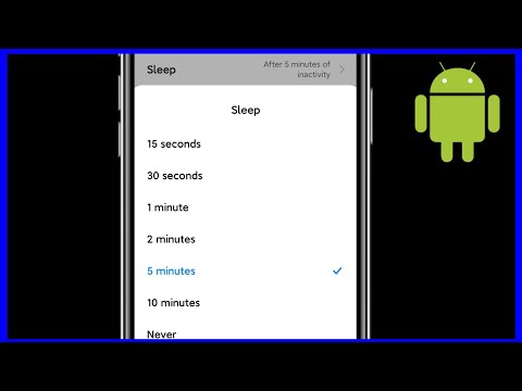 How To Set Screen Timeout || Sleep Backlight Time || Change Screen Timeout || Screen Timeout