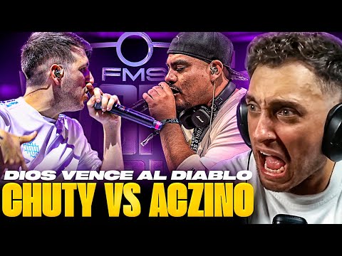 TU NOVIA BARS 😯 BLON REACCIONA A ACZINO VS CHUTY EN FMS WORLD SERIES